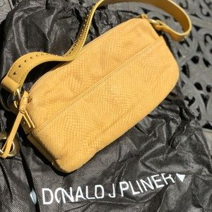 Mustard Handbag by Donald J Pliner